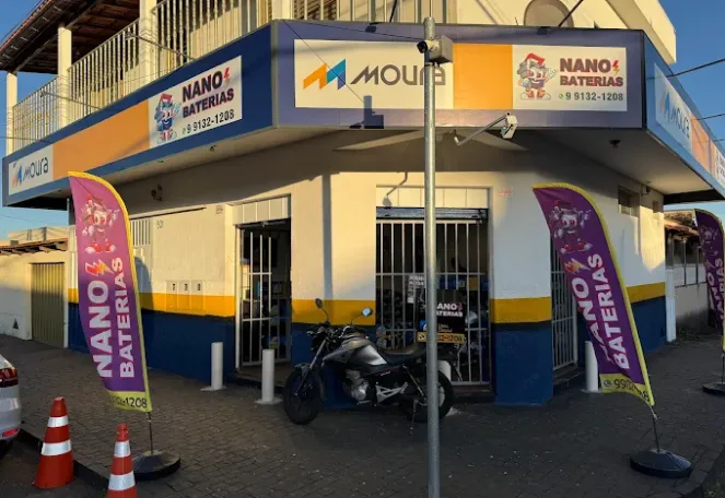 Fachada da loja Nano Baterias